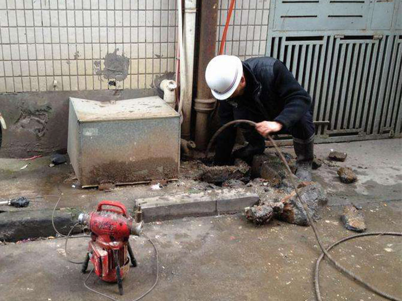 庆云疏通下水道-洗菜池疏通